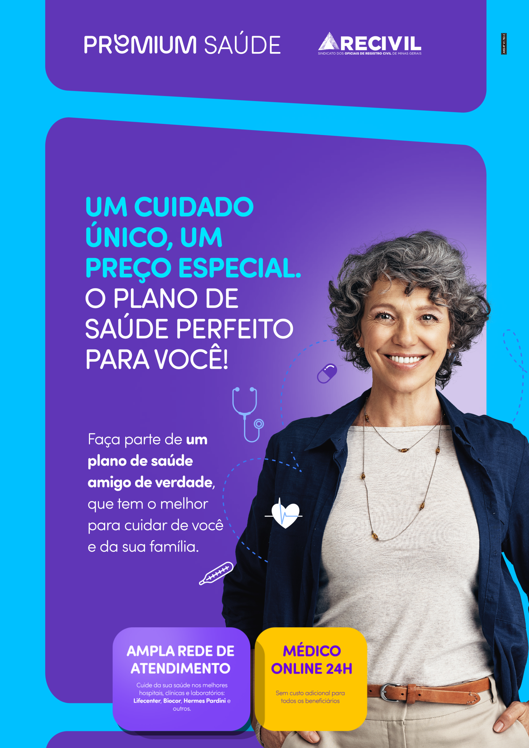 Parceria do Recivil oferece planos de saúde para os registradores civis mineiros